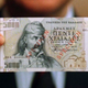 As of 1998, the “new” 5,000 drachma banknote, with enhanced safety features.